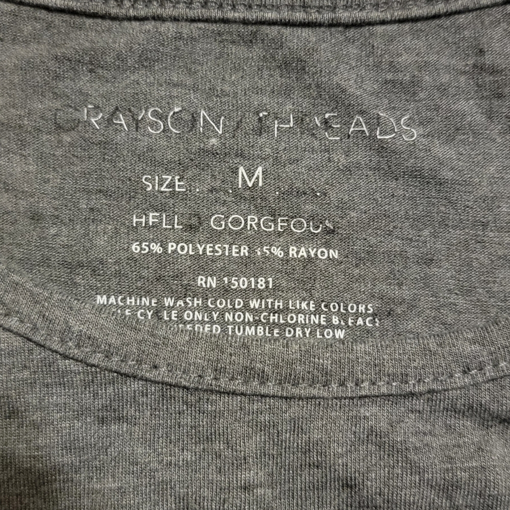 Grayson Threads "All Is Fine With Pizza And Wine"… - image 4